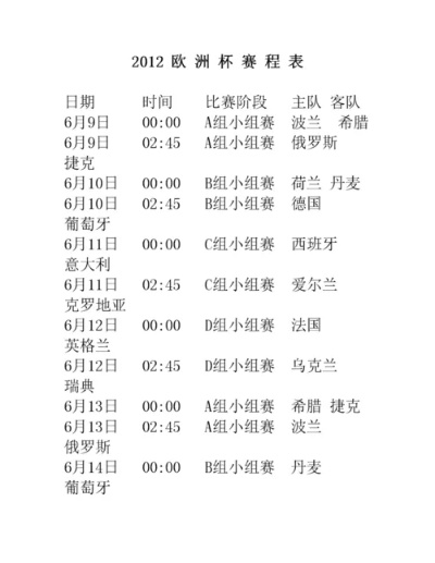 a欧洲杯时间表 欧洲杯时间表2024-第2张图片-www.211178.com_果博福布斯